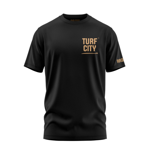 TURF CITY TEE - Black