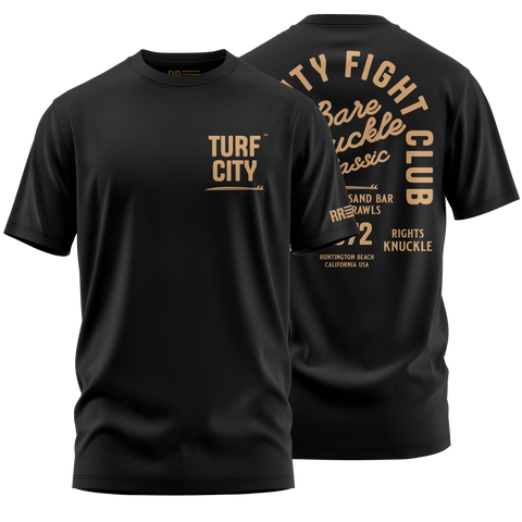 TURF CITY TEE - Black